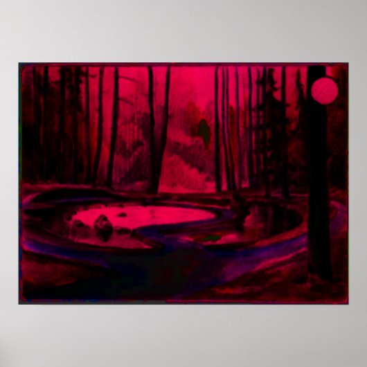 Poster Étang de Delirium (Devant)
