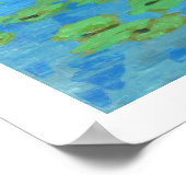 Poster étang en Bretagne (Coin)