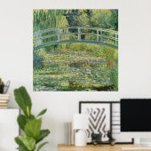 Poster Etang Lily - Claude Monet (Bureau à domicile)