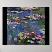 Poster Etang Lily, Monet (Devant)