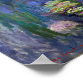 Poster Etang Lily, Monet (Coin)