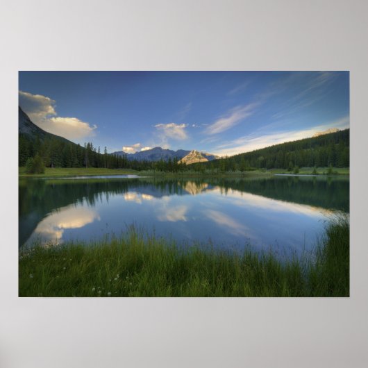 Poster Étangs en cascade (Devant)