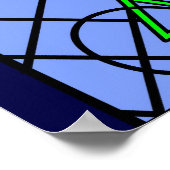 Poster Étape 21 - La Pyramide du Louvre (Coin)