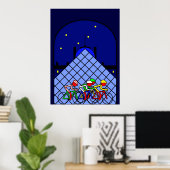 Poster Étape 21 - La Pyramide du Louvre (Bureau à domicile)