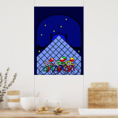 Poster Étape 21 - La Pyramide du Louvre (Cuisine)