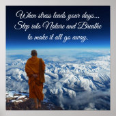 Poster Étape dans la nature (Devant)