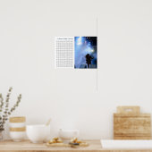 POSTER ÉTAPE DE CONCERT DES CHORDS DE GUITARE COMMUN (Cuisine)