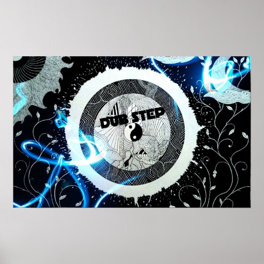 Poster Étape dub haut-parleur Abstrait (Devant)