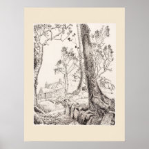 Étapes Cornwall Print, Eleanor M Hughes Re-Strike 