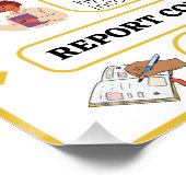 Poster Étapes de la méthode scientifique (Coin)