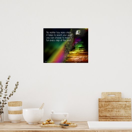 Poster Étapes de souhaits Imprimer (Cuisine)