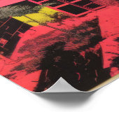 Poster Étapes modernistes : La Vision Architecturale Rose (Coin)