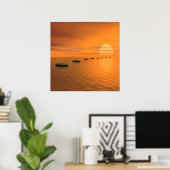 Poster Étapes vers le soleil (Bureau à domicile)