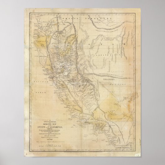 Poster État de Californie (Devant)