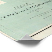 Poster État de Californie 2 (Coin)