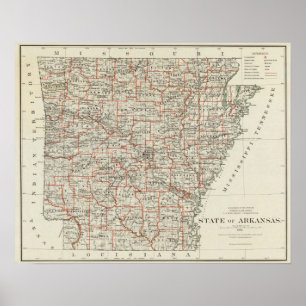 Poster État de l'Arkansas
