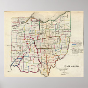 Poster État de l'Ohio