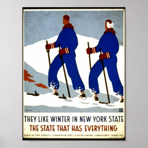 Poster État de New York
