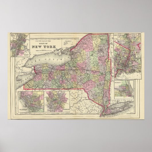 Poster État de New York (Devant)