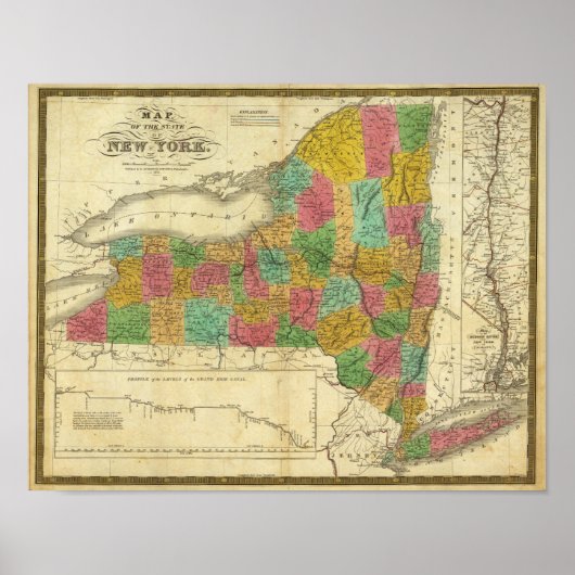 Poster État de New York 3 (Devant)