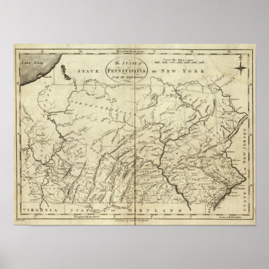 Poster État de Pennsylvanie (Devant)