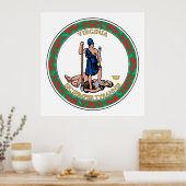 Poster État de Virginie (Cuisine)