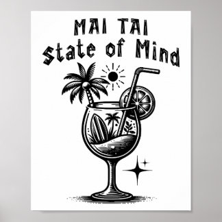 Poster État d'esprit Mai Tai