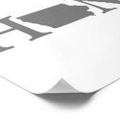 Poster État d'origine Iowa (Coin)