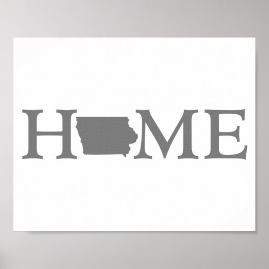 Poster État d'origine Iowa (Devant)