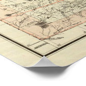 Poster État du Colorado (Coin)