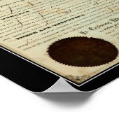 Poster État du Kansas 1875 Ordre d'extradition de Jesse J (Coin)