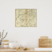 Poster État du Kentucky (Cuisine)