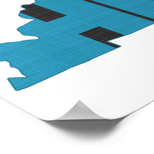 Poster État du Kentucky (Coin)