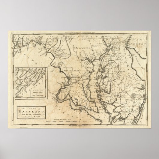 Poster État du Maryland 2 (Devant)