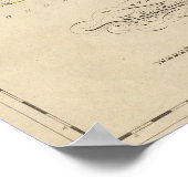 Poster Etat du Massachusetts 3 (Coin)