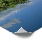 Poster Etat du Mato Grosso, Amazon, Brésil. Forestier (Coin)