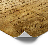 Poster État du Texas (Coin)