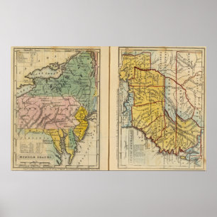 Poster États du Moyen et du Sud