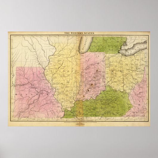 Poster États occidentaux (Devant)