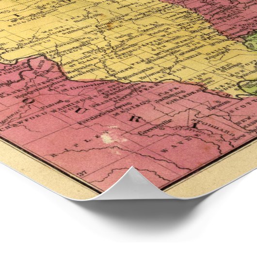 Poster États occidentaux 2 (Coin)