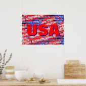 Poster États-Unis (Cuisine)