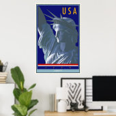 Poster États-Unis (Bureau à domicile)