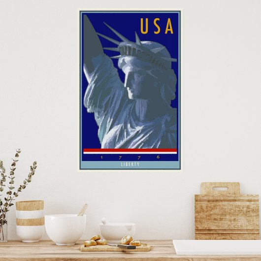 Poster États-Unis (Cuisine)