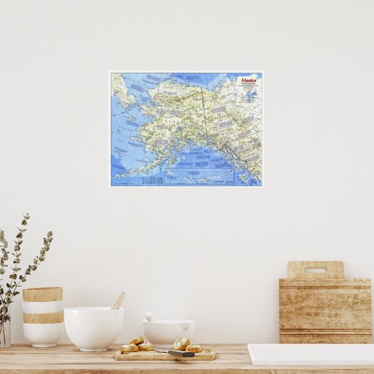 Poster " États - Unis : 1984 (Cuisine)