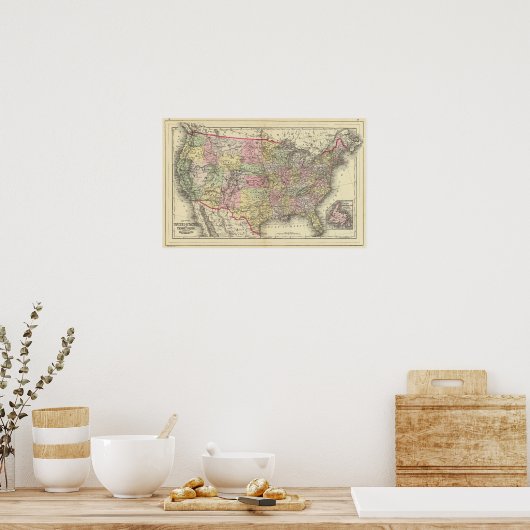 Poster États-Unis 28 (Cuisine)