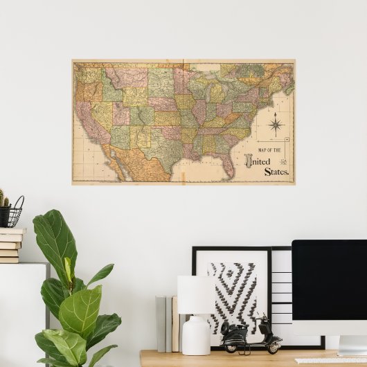 Poster États-Unis 34 (Bureau à domicile)