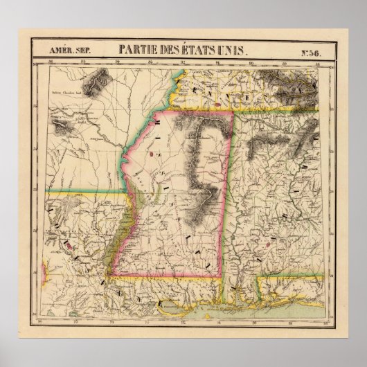 Poster États-Unis, Amérique 56 (Devant)