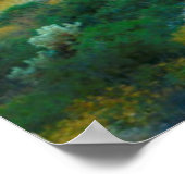 Poster États-Unis, Arizona. Le Champ De Cactus Du Saguaro (Coin)