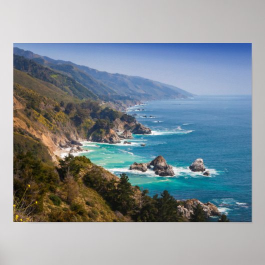 Poster États-Unis, Californie. California Coast (Devant)