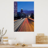 Poster États-Unis, Californie, Los Angeles, 110 Freeway (Cuisine)